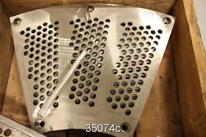 Unused Voith 54HA Pulper Extraction Plate, 74" Outer Diameter, .75" Hole #35074