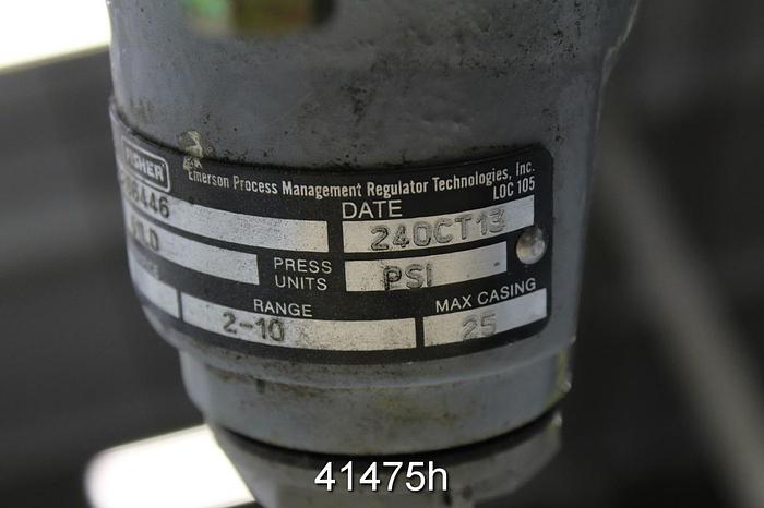 Used Fisher 2" Steam Valve, With 1098-EGR Actuator #41475