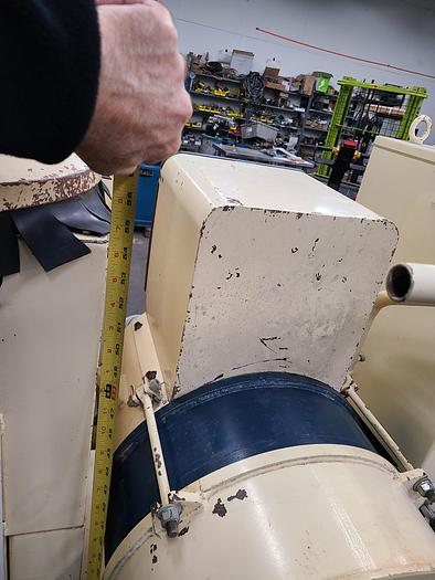 Used Sintobrator High Speed Disc Dry Finishing Machine Polish Deburr Metal Fast Watch Video!