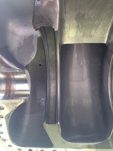 Used AHLSTROM MODEL ZPP82-600 SPLIT CASE STAINLESS STEEL FAN PUMP