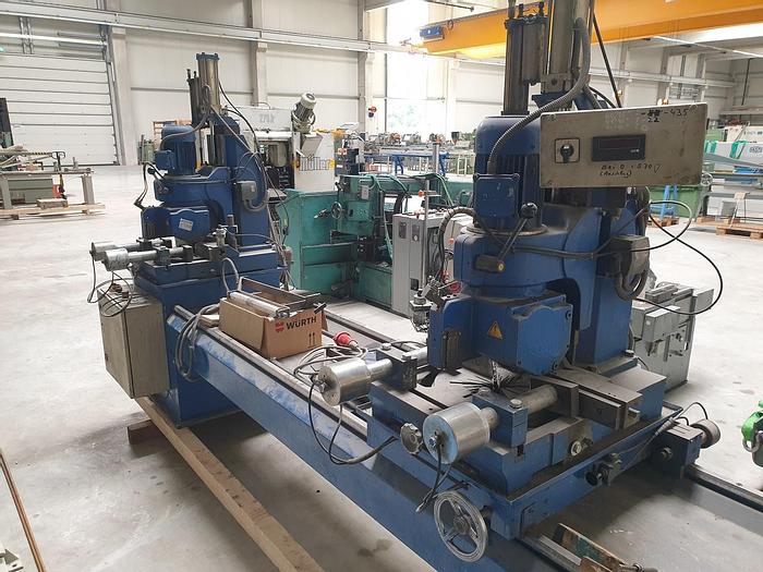 Gebraucht Doppelgehrungssäge Ekal Stahl 5000 mm