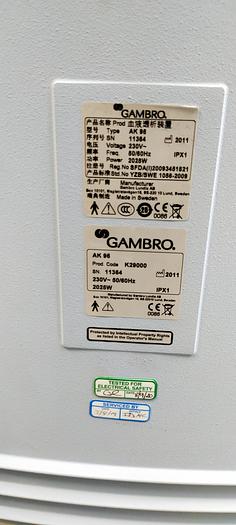 Gebraucht Gambro AK96 Gerät
