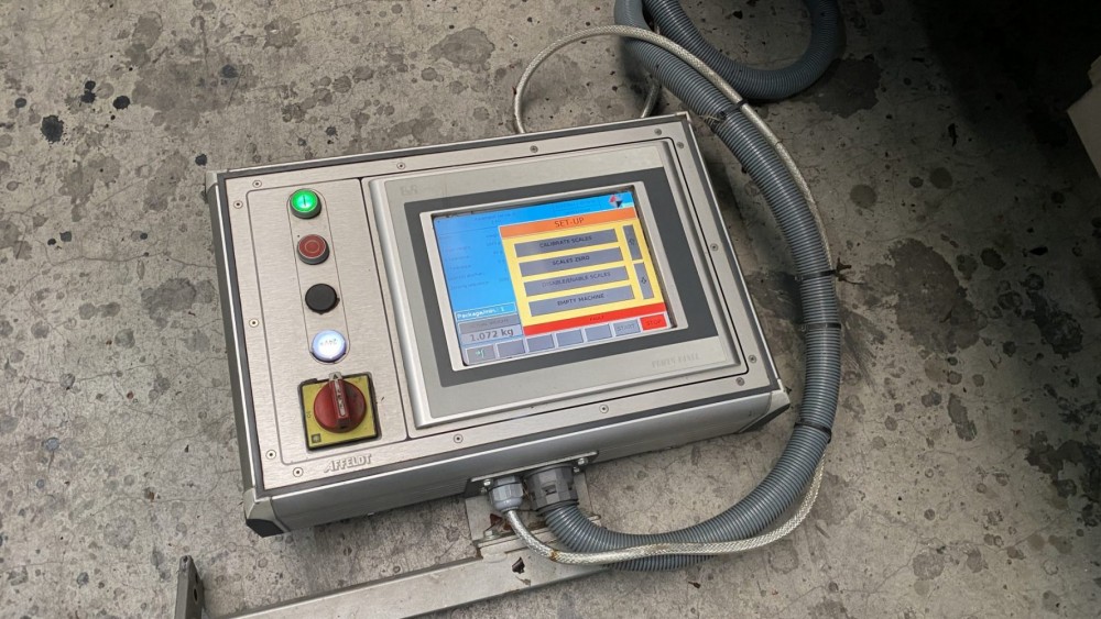 Used Affeldt 16 channel lineair weigher
