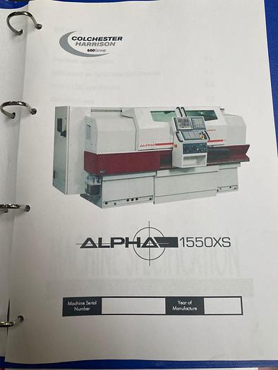 Gebruikt Colchester Alpha 1550XS