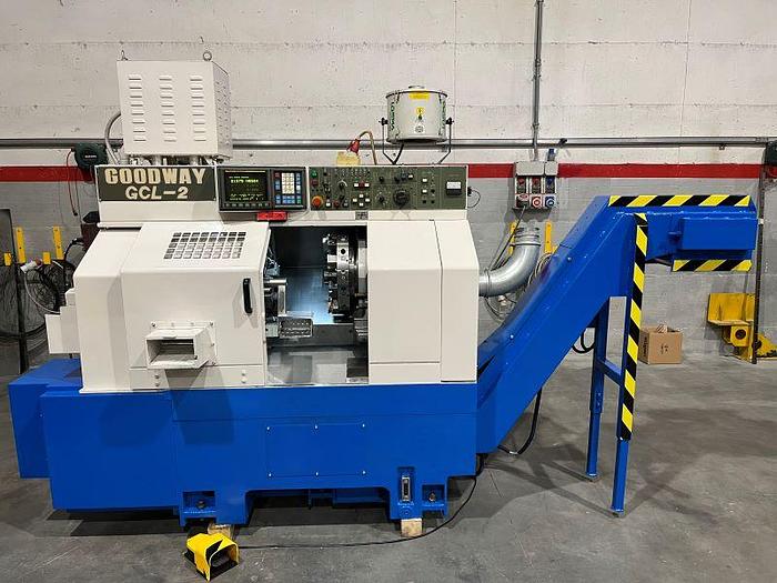 Usato TORNIO CNC GOODWAY MOD. GLC – 2 CNC FANUC