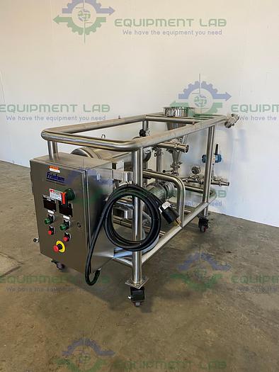 Used Fristam Powder Mixer/Emulsion Skid FS-3522 High Shear Emulsifier & FZX2100 Pump