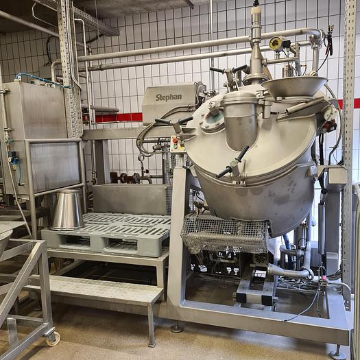 Used 1996 Stephan 500l Liquid mixing plant