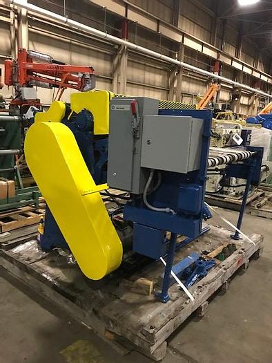 Used 62" BECK SINGLE ROTARY KNIFE SHEETER W/ OUTPUT CONVEYOR