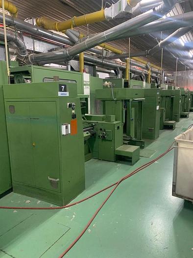 Gebraucht RIETER BLOWROOM, CARDING, DRAW FRAMES and COMBING MACHINERS, 1993-2003