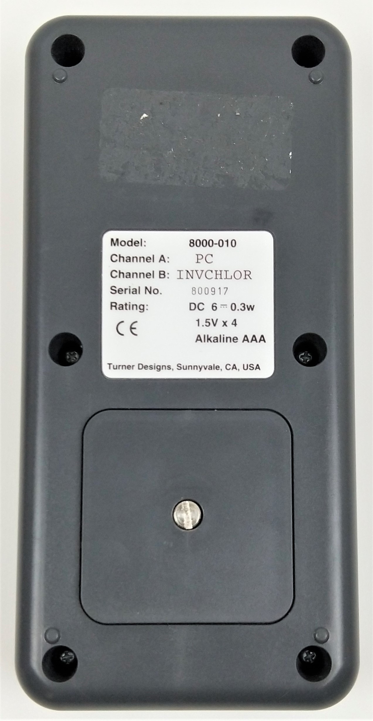 Used Turner AquaFluor (8000010) Handheld Fluorometer Turbidimeter