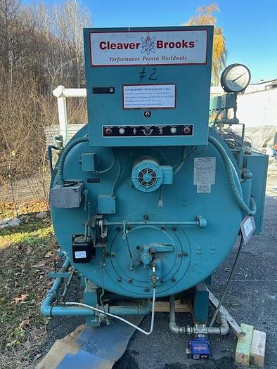 Used 60 Hp Cleaver Brooks boiler. Low pressure, (15lbs)