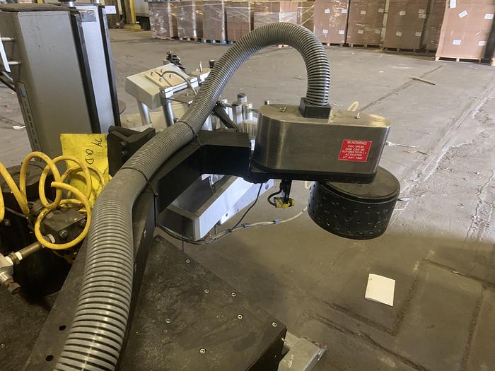 Used LABEL-AIR INC. LABEL APPLICATOR