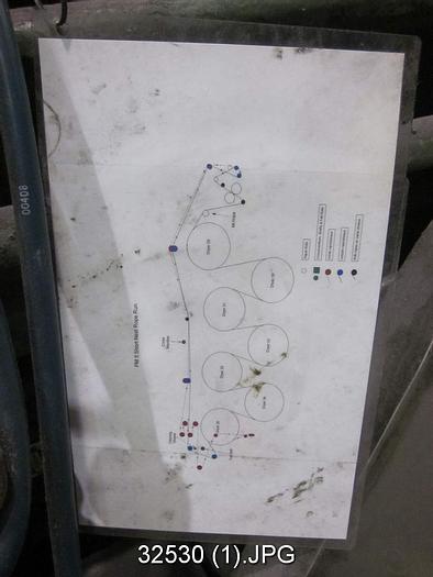 Used (7) Tampella Dryer Can After Dryer #32530