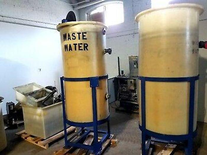 Used Waste Treatment System Metal Solids cleans water Reuse Clear Water Green Process