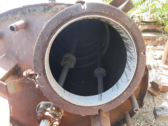 Used Tank, 600 Gallon, S/st, 3 HP Agit, Coil, #Z691880