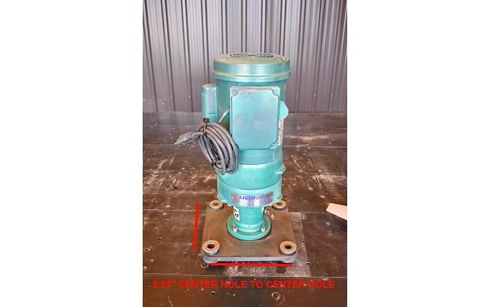 Used USED LIGHTNIN TOP ENTRY MIXER, MODEL EV5075, 0.75 HP