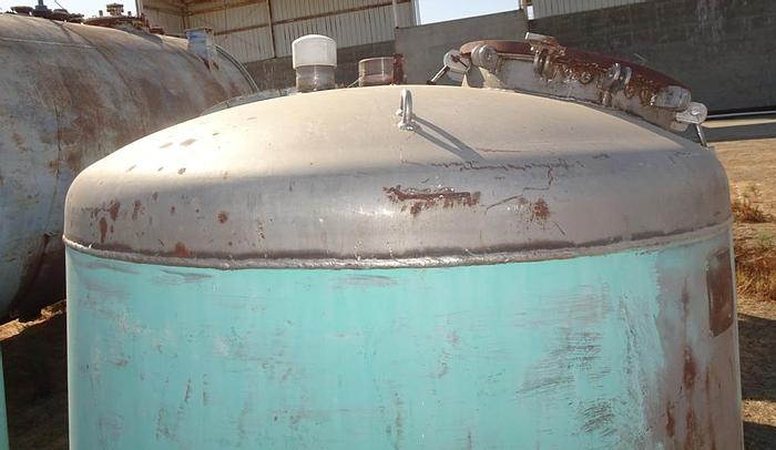 Used Tank, 350 Gallon, 316 S/st, 75 PSI, 44" x 54", DT/DB, (2) #S742479