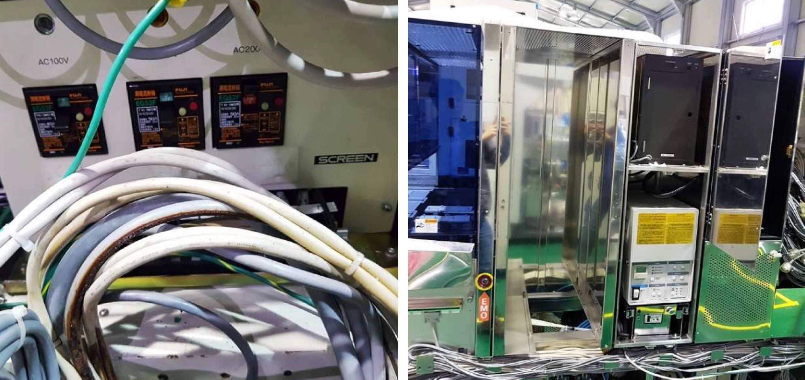 Used 1995 DNS Dainippon Screen SK-W80B-AVPE 2C2D Coater Developer