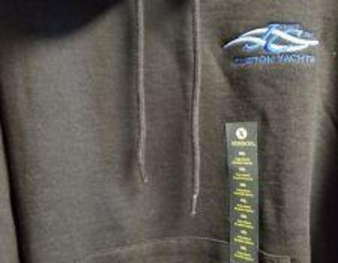 Jersey Cape Hoodie- Embroidered