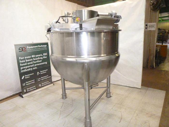Used Lee Industries Kettle w/Dual Motion Scrape Surface Agitation; Md#300D9MS; 300G