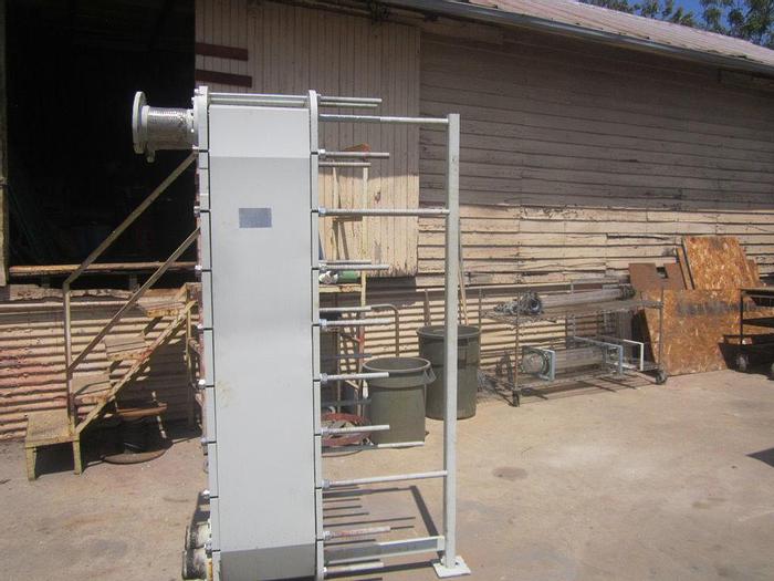 Used Heat Exchanger, Plate, 500 SF, S/st, Polaris, 150 PSI #S740012