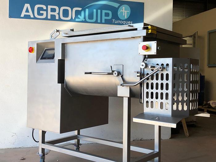 Mélangeur à palettes dechargement frontal