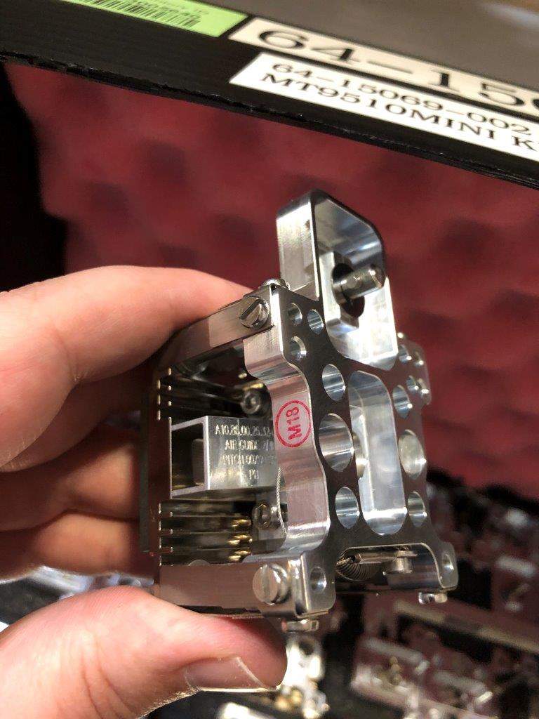 Used Multitest MT9510 Mini kit 120 BGA 7x7x1.2mm Test Handler Kit