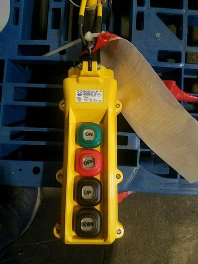 1000 Lb Carpenter Crane Hoist Lift Stainless Steel Food Clean Room Pharmaceutical Watch Video!