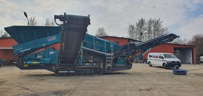 Used 2015 Powerscreen Warrior 1400 X