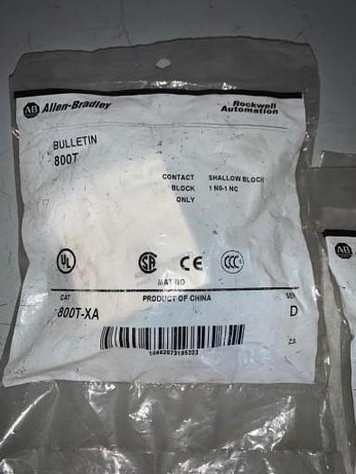 Allen Bradley 800T-XA Contact Block