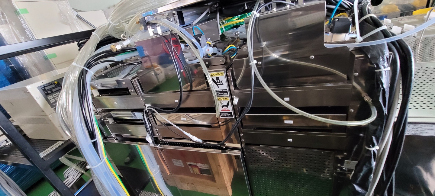 Used Tel MARK-Vz 2-Coater and 2-Developer CLEAN Track Systems