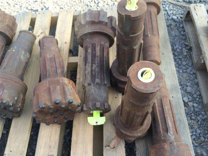 Used 0 Ingersoll-Rand Package Lot of 8 DTH Hammer Bits