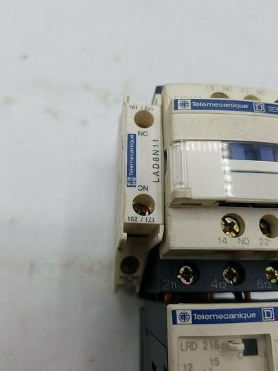 Used Telemecanique LC1D186, LRD 216, LAD8N11