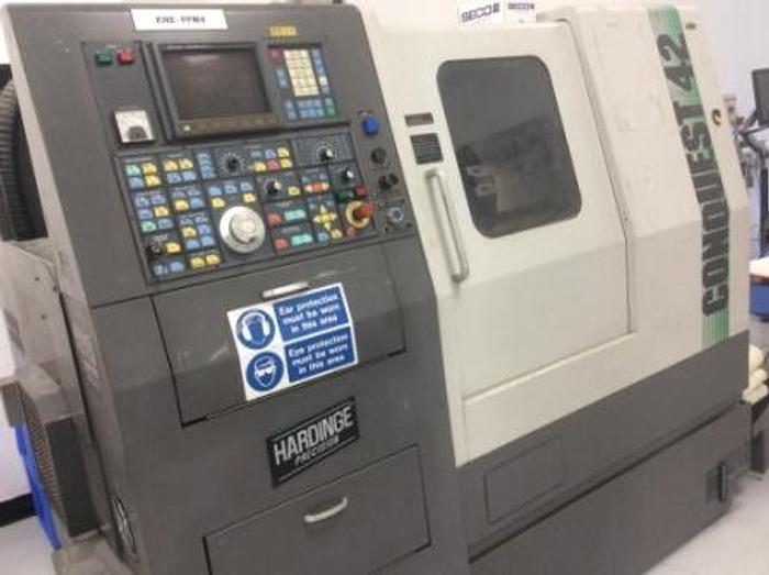 Used 1990 Hardinge Conquest C-42 CnC Lathe