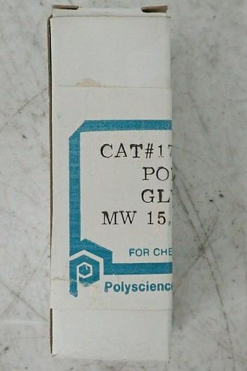 Used Polysciences 17171 Poly(ethylene glycol) 1/g ~ 50% Full