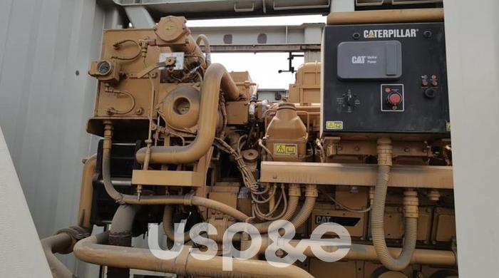 Used 1.5 MW 2014 Used Caterpillar 3516C Diesel Generator Sets (Containerised)