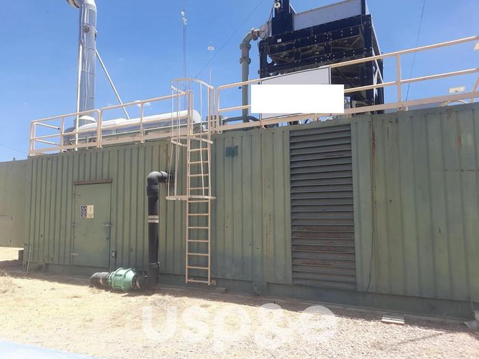 Used 0.80 MW 2014 Used Caterpillar G3516 Natural Gas Generator Set