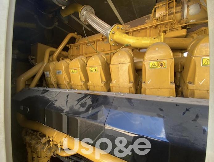 Used 1.4 MW 2014 Used Caterpillar XQ1475G Natural Gas Generator Sets