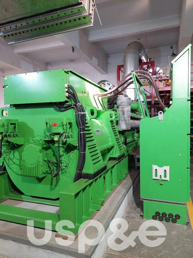 Used 3.3 MW 2023 Used Jenbacher JMS 620 GS-N,L Natural Gas Generator Set