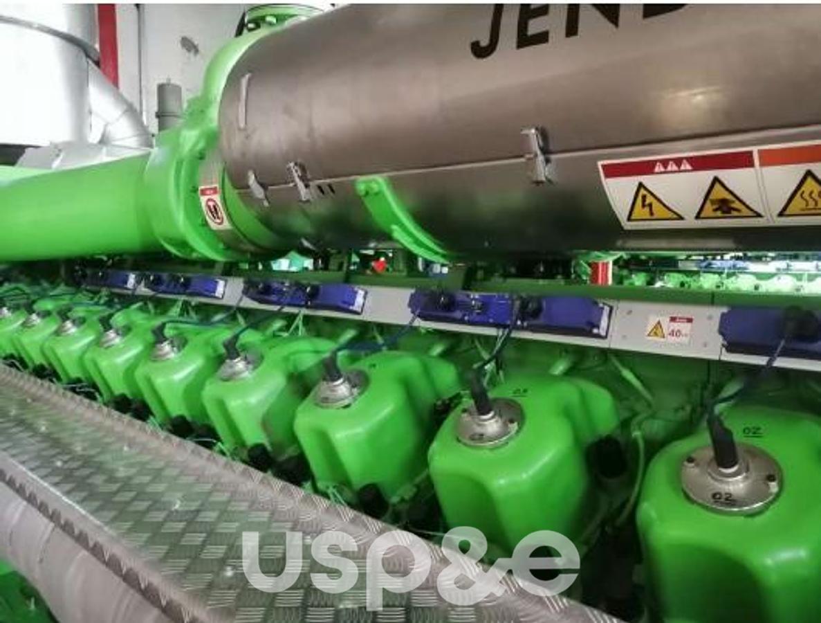 Used 3.3 MW 2023 Used Jenbacher J620 GS Natural Gas Generator Set