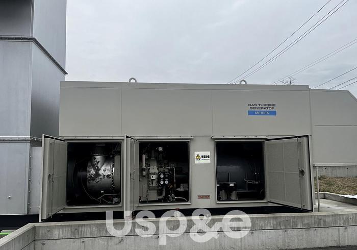 Used 1.5 MW 2011 Used Yanmar AT1800S Natural Gas Turbine Generator Set