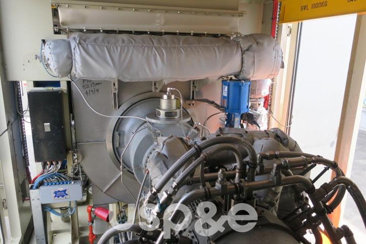 Used 5.3 MW 2012 Used Centrax 501 KB7 Natural Gas Generator Set