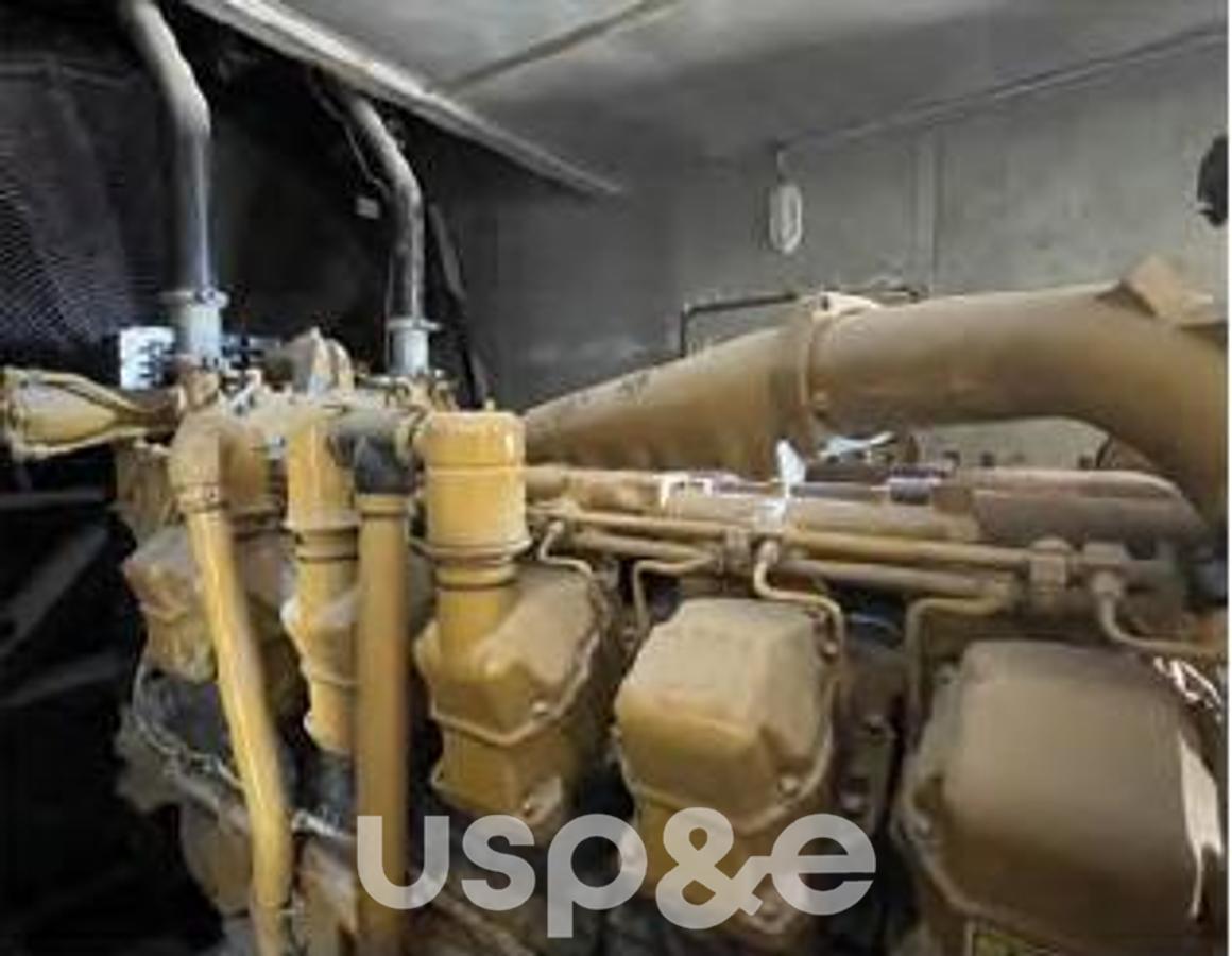 Used 1.2 MW Used Caterpillar 3512B Diesel Generator Set