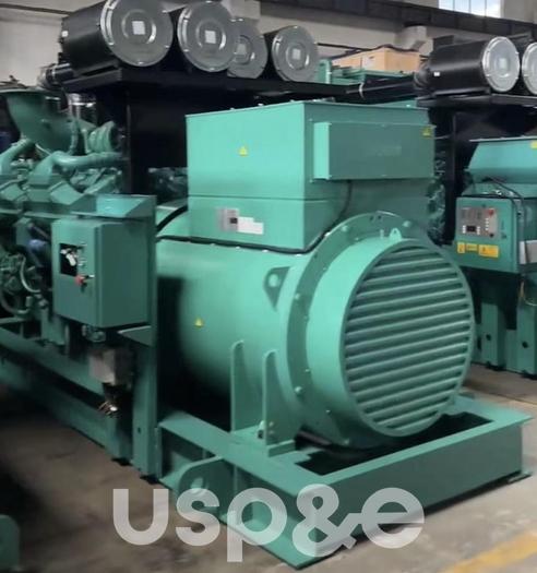 1.9 MW 2011 New Cummins QSK60-G8 Natural Gas Generator Sets