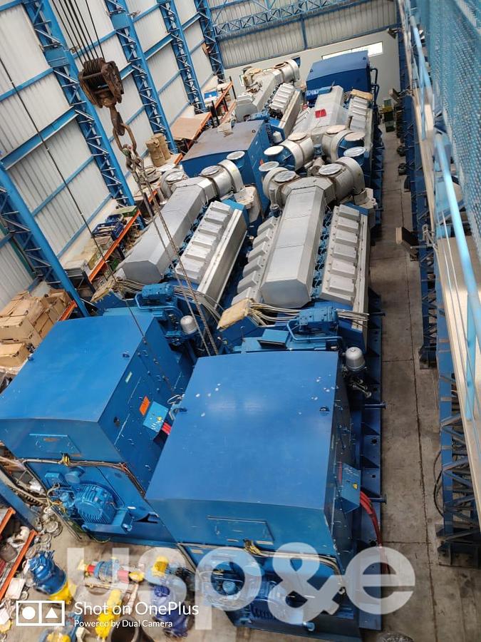 Used 5.1 MW 2008 Used Wartsila W12V32 HFO Generator Sets