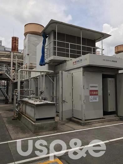 Used 13 MW 2000 Used Kawasaki M7A-02D Natural Gas Turbine Generators