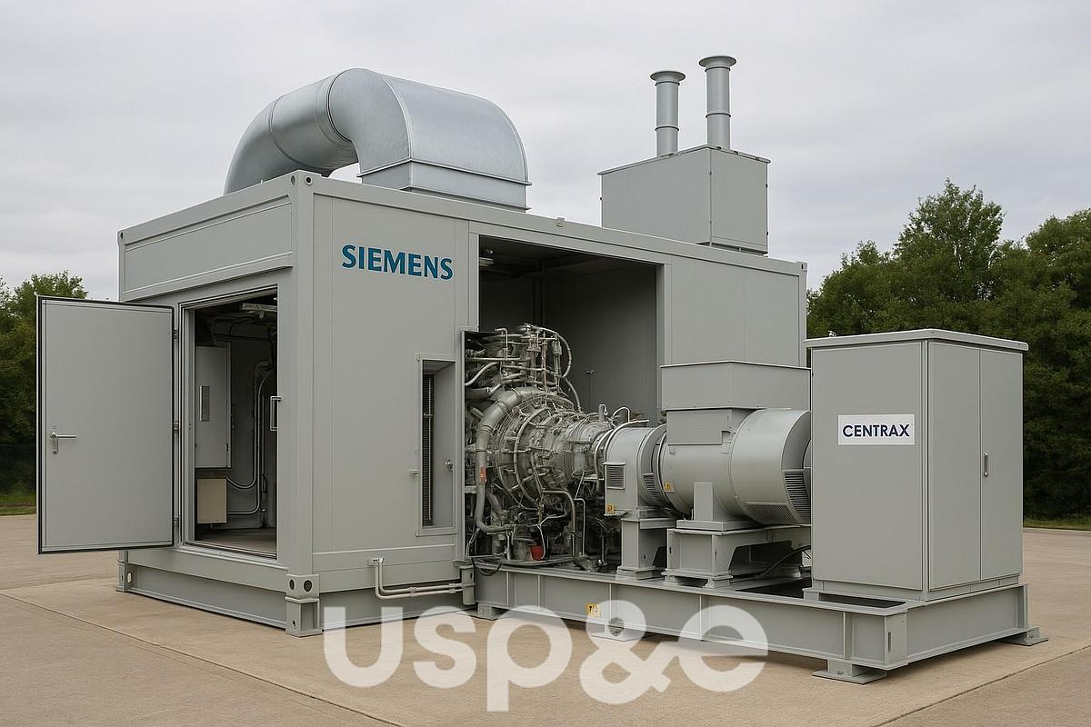 Used 12.9 MW 2014 Used Siemens SGT-400 DLE Natural Gas Turbine Generator Set