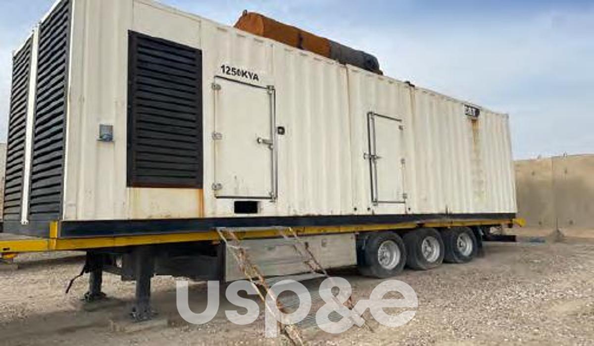Used 1.2 MW Used Caterpillar 3512B Diesel Generator Set