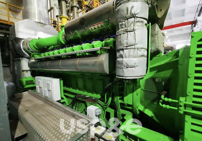 Used 4.2 MW 2019 Used Jenbacher JMS 620 GS Natural Gas Generator Sets