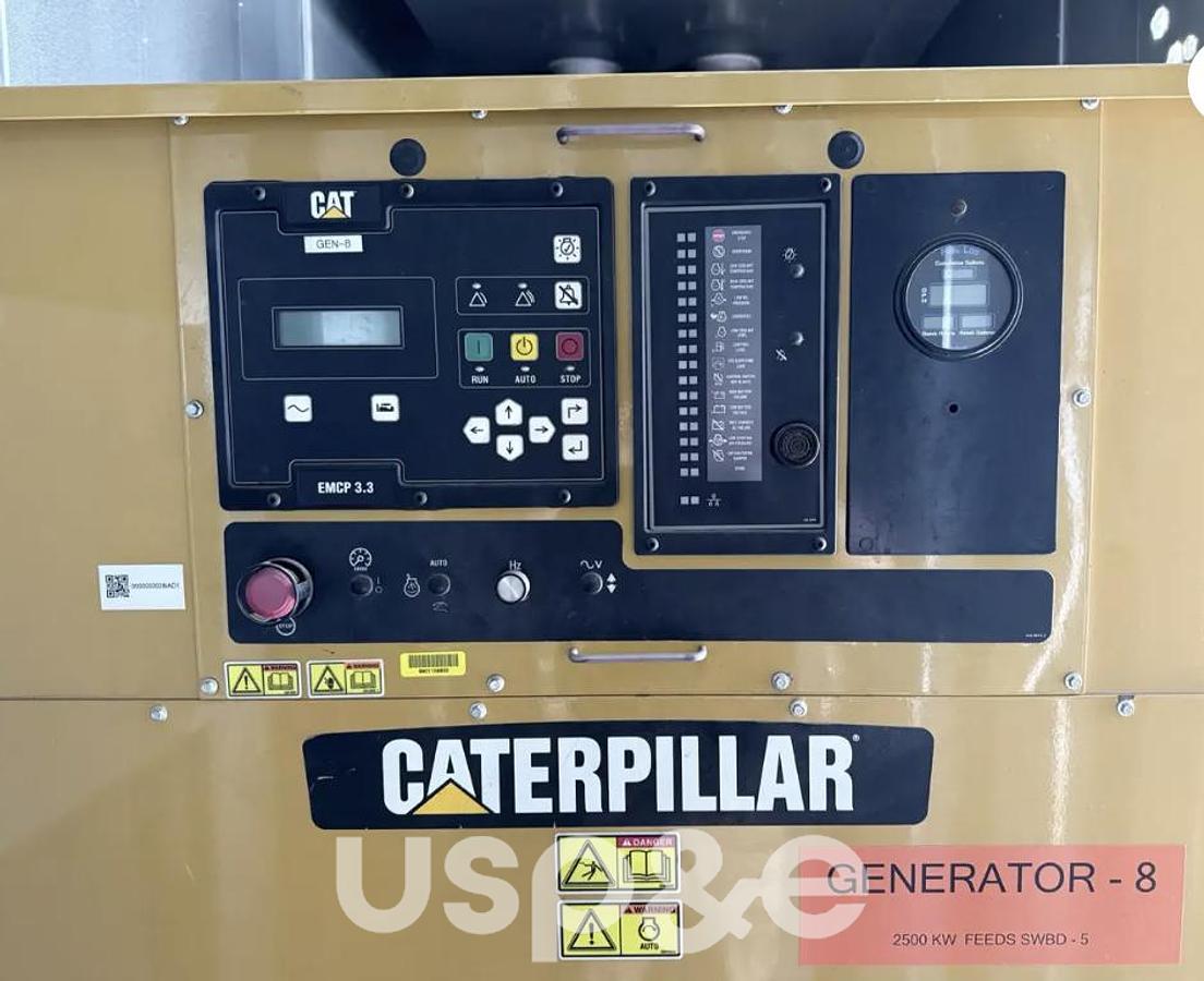 Used USP&E is selling: 1.5 MW 2008 Used Caterpillar 3512C-GD Diesel Generator Set (Containerised)